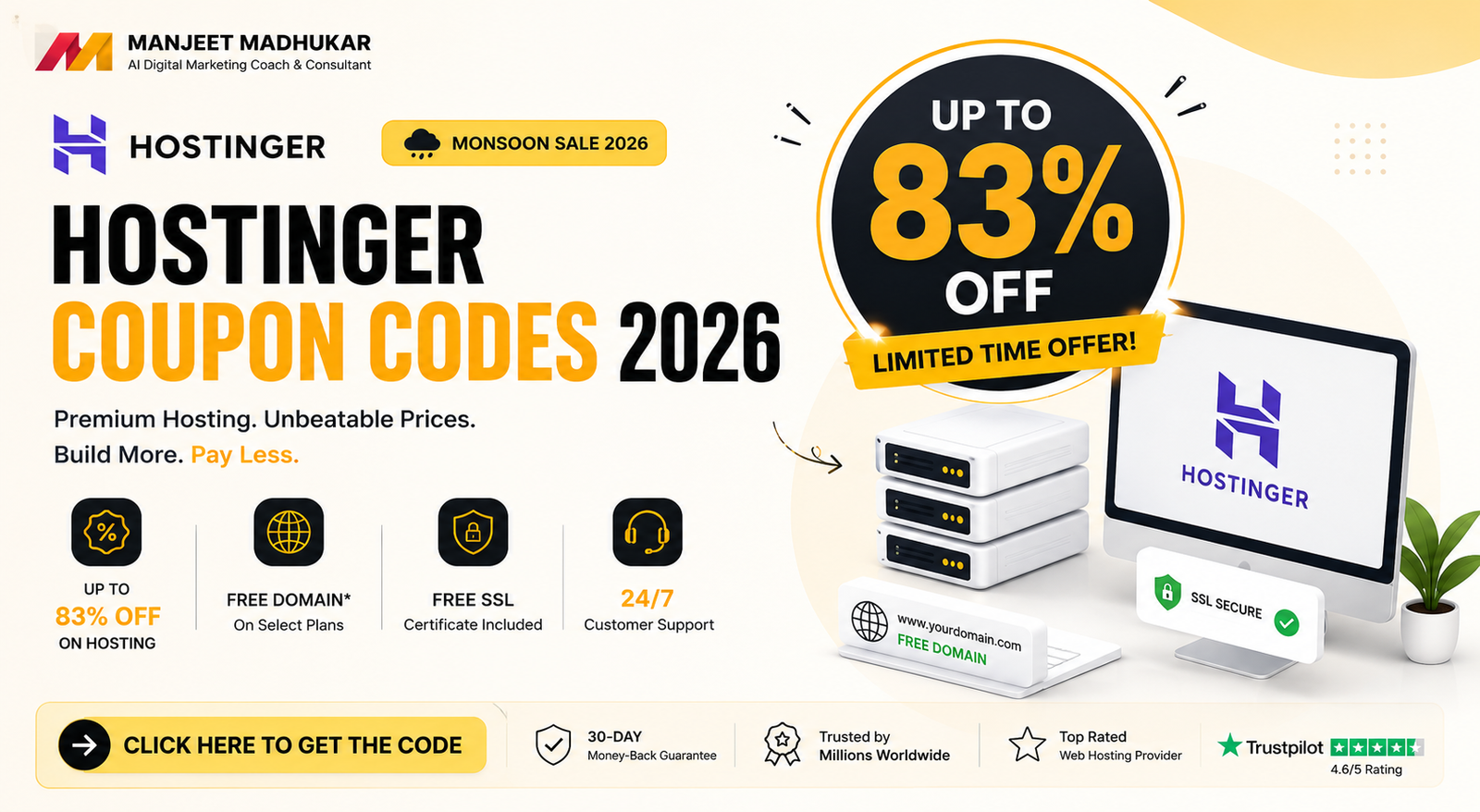 Hostinger Coupon Code For Hosting